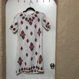 Michael kors short sleeve knee length dress